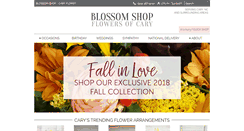 Desktop Screenshot of blossomshopraleigh.com